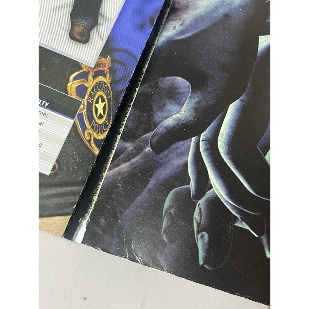 Resident Evil: Outbreak Official Strategy Guide Book w/Foldout Poster